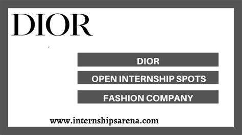 dior intership|open roles at dior.